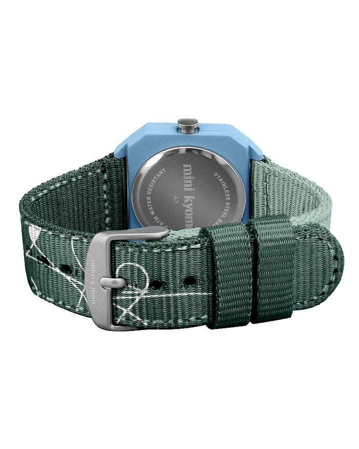 西班牙Mini Kyomo-Eucalyptus watch Limited Collection-日本技术意大利生产