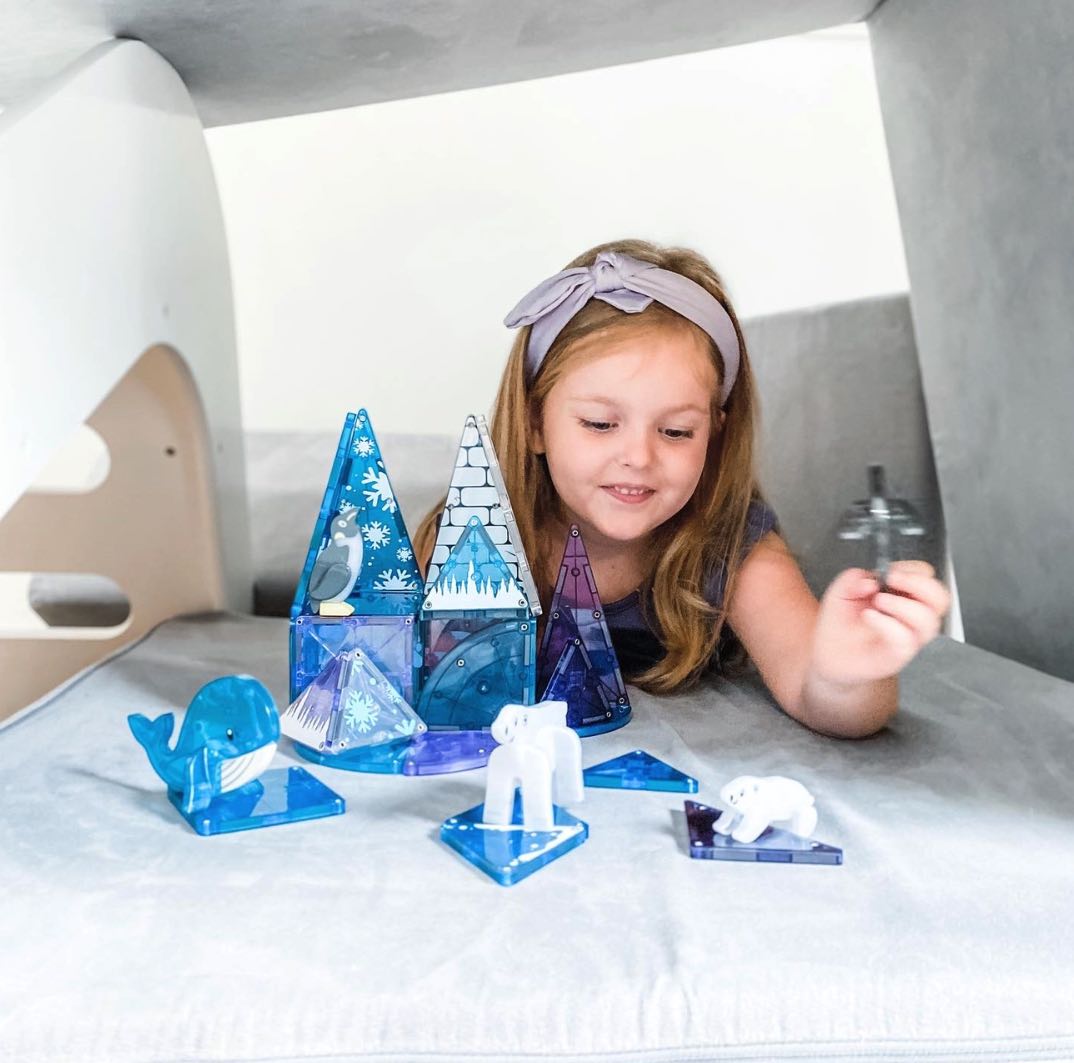 MAGNA-TILES Arctic Animals 25-Piece Set