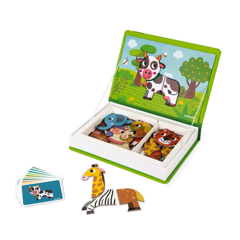 法国Janod Magneti'book - Animals