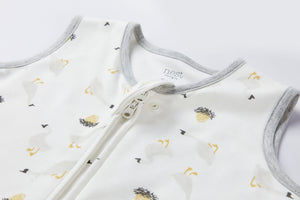 Nest Designs Organic Cotton Swaddle Sleep Bag 1.0 TOG - The Goose & The Golden Egg 0-6M