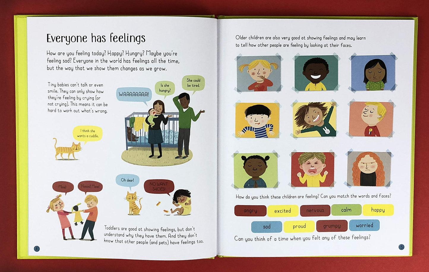 USBORNE All About Feelings