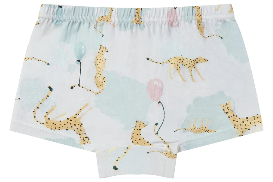 Nest Designs Bamboo Girls Boy Short Underwear (2 Pack) - Pairie Fun