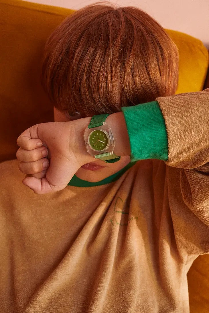 西班牙Mini Kyomo-Green Smoothie watch-日本技术意大利生产