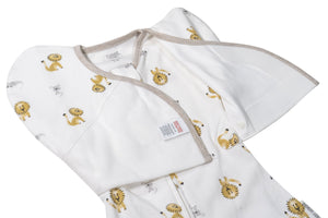 Nest Designs Organic Cotton Startle Stop Sleep Bag 0.5 TOG - The Lion & The Mouse