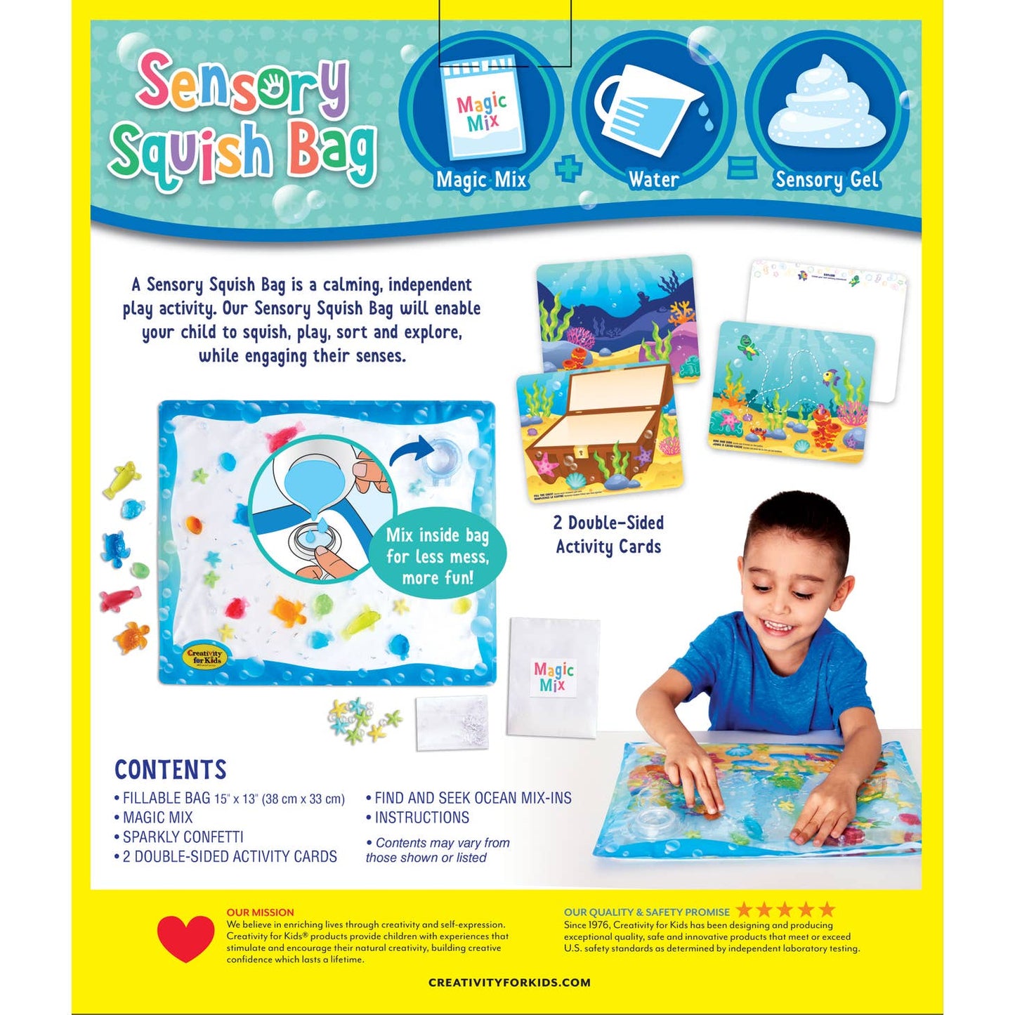 德国Faber Castell Sensory Squish Bag Ocean Adventure-感官培养