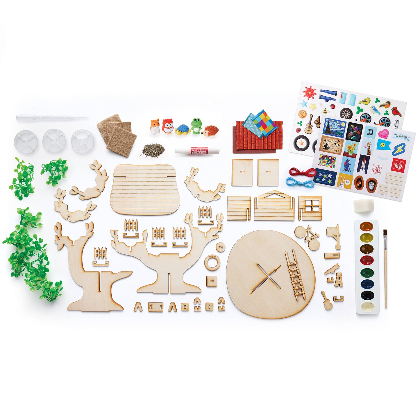 德国Faber Castell Build & Grow Tree House-感官培养