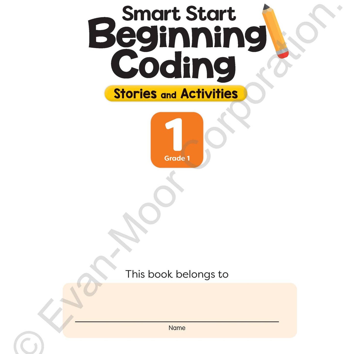 北美黄冈Evan-Moor Smart Start: Beginning Coding Stories and Activities Grade 1