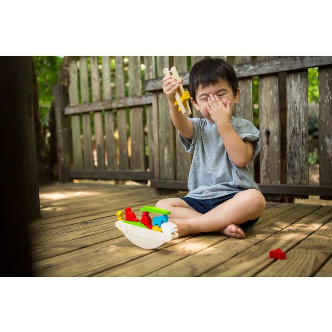 泰国PlanToys Balancing Boat