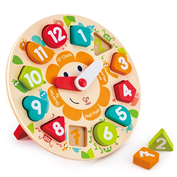 Hape Chunky Clock Puzzle时钟拼图