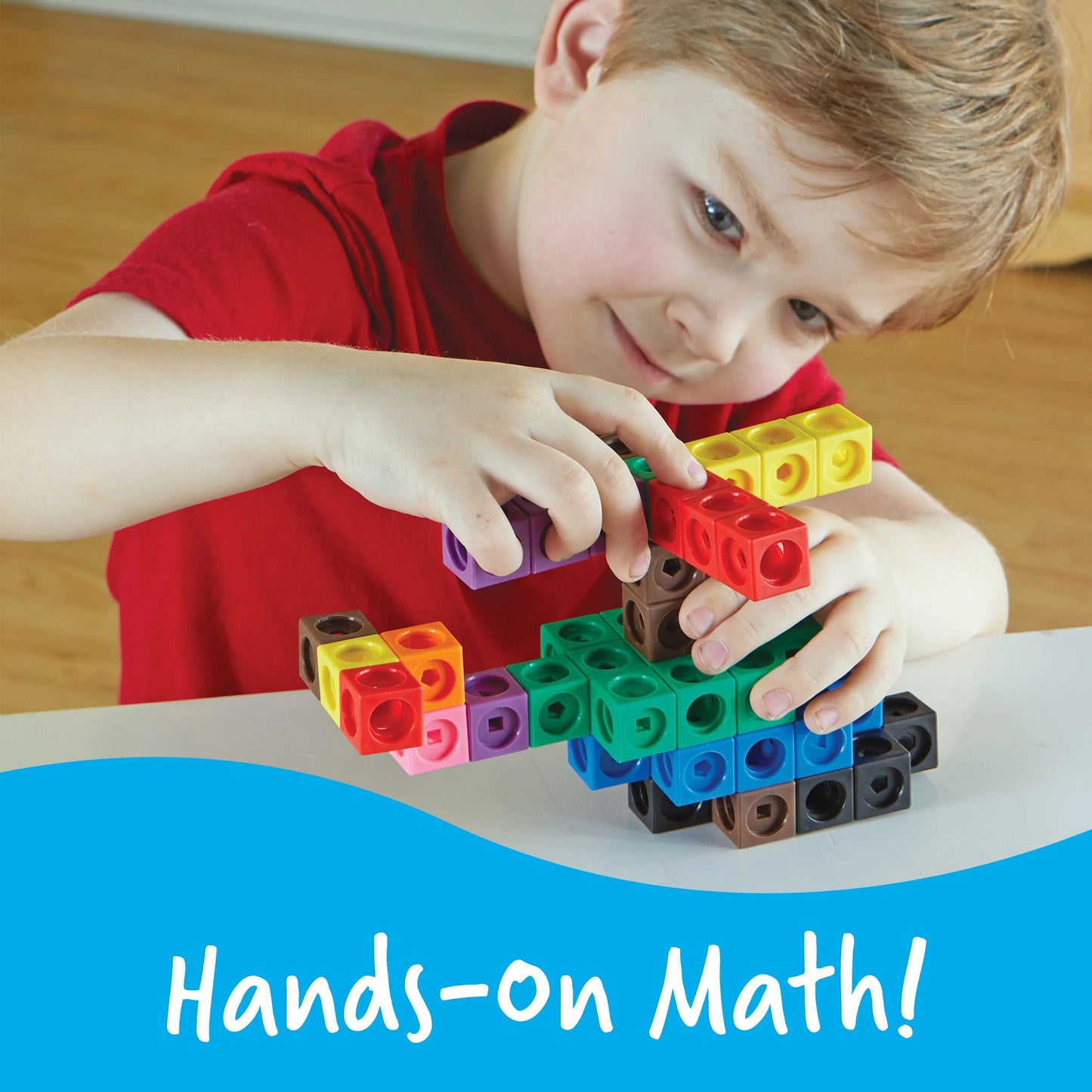 美国Learning Resources Mathlink Cubes Big Builders