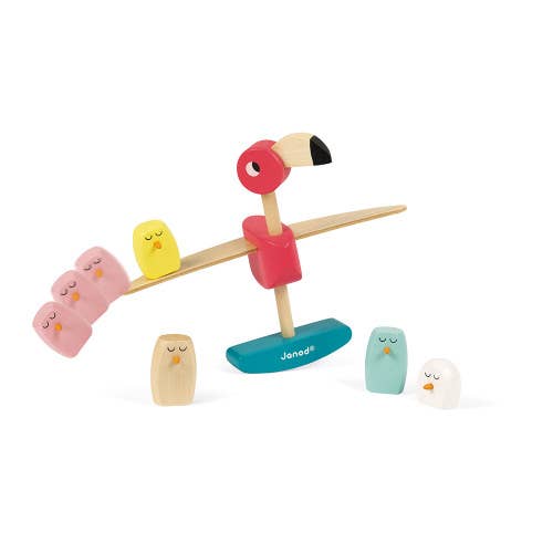 法国Janod Zigolos - Balancing Game - Flamingo