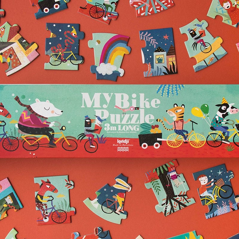 LONDJI My Bike Puzzle 霸气3米长拼图