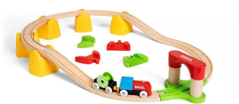 瑞典Brio-My First Railway Battery Operated Train Set 33710