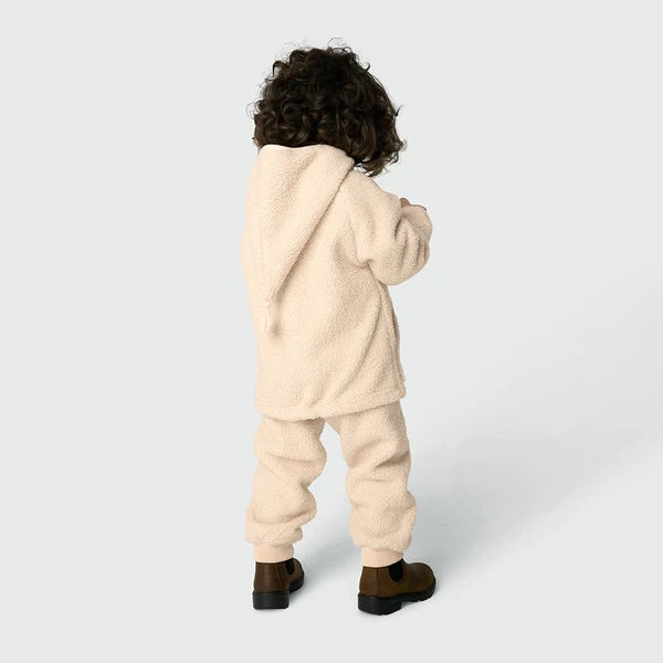 丹麦Mini A Ture- Liff teddyfleece jacket 1054-ANGORA CREAM