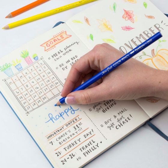 日本百年文具Tombow-1500 Series Colored Pencils - 12PC Set