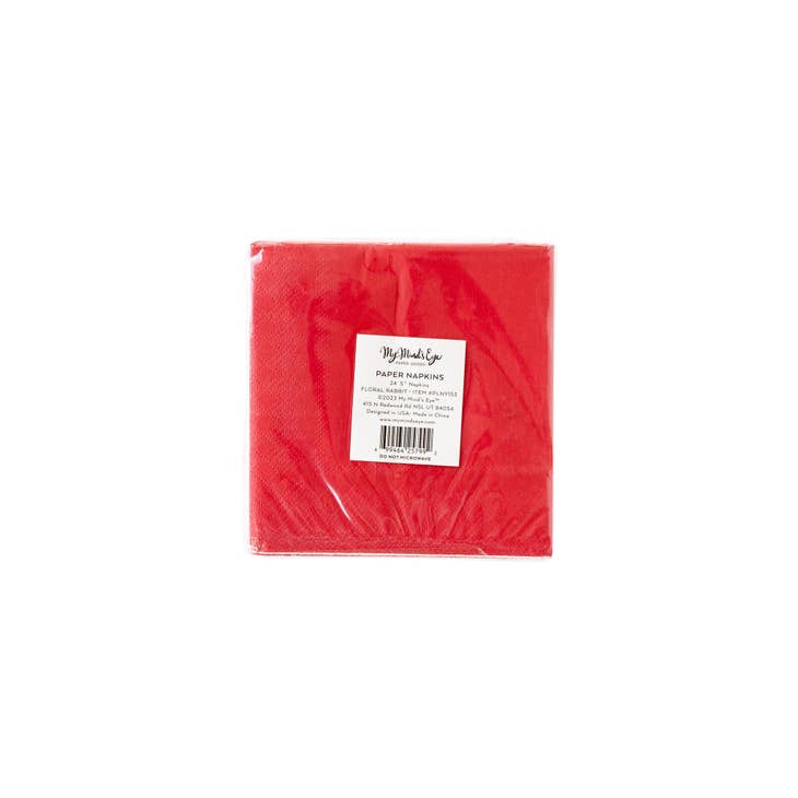 美国My Mind’s Eye Lunar New Year Foiled Rabbit Cocktail Napkin