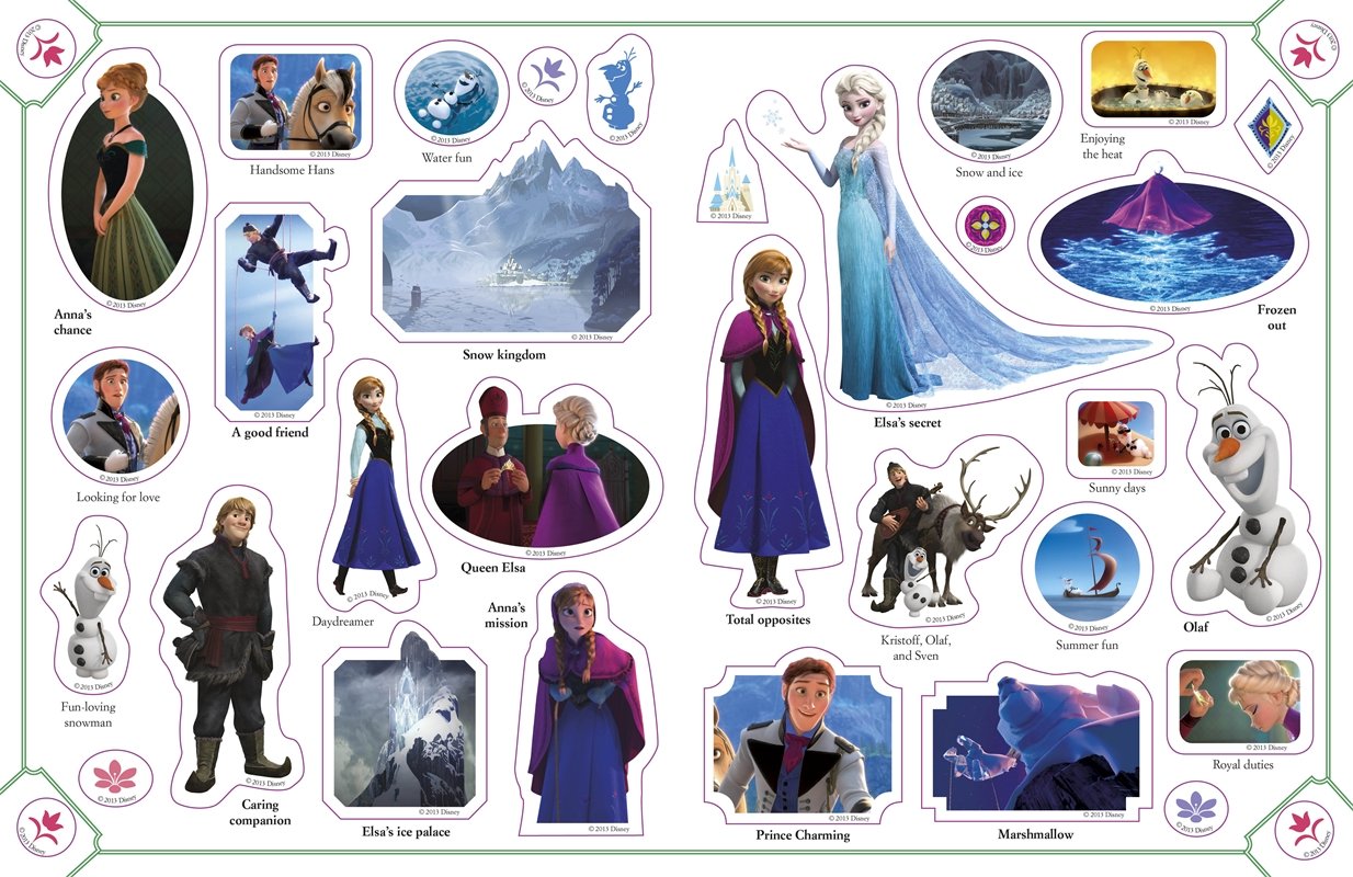 DK Disney Frozen Ultimate Sticker Book