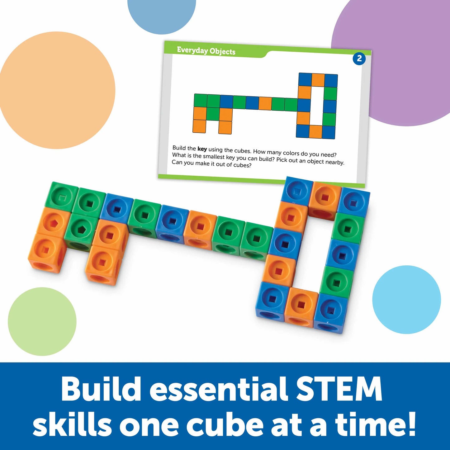 美国Learning Resources STEM Explorers‚ Mathlink Builders