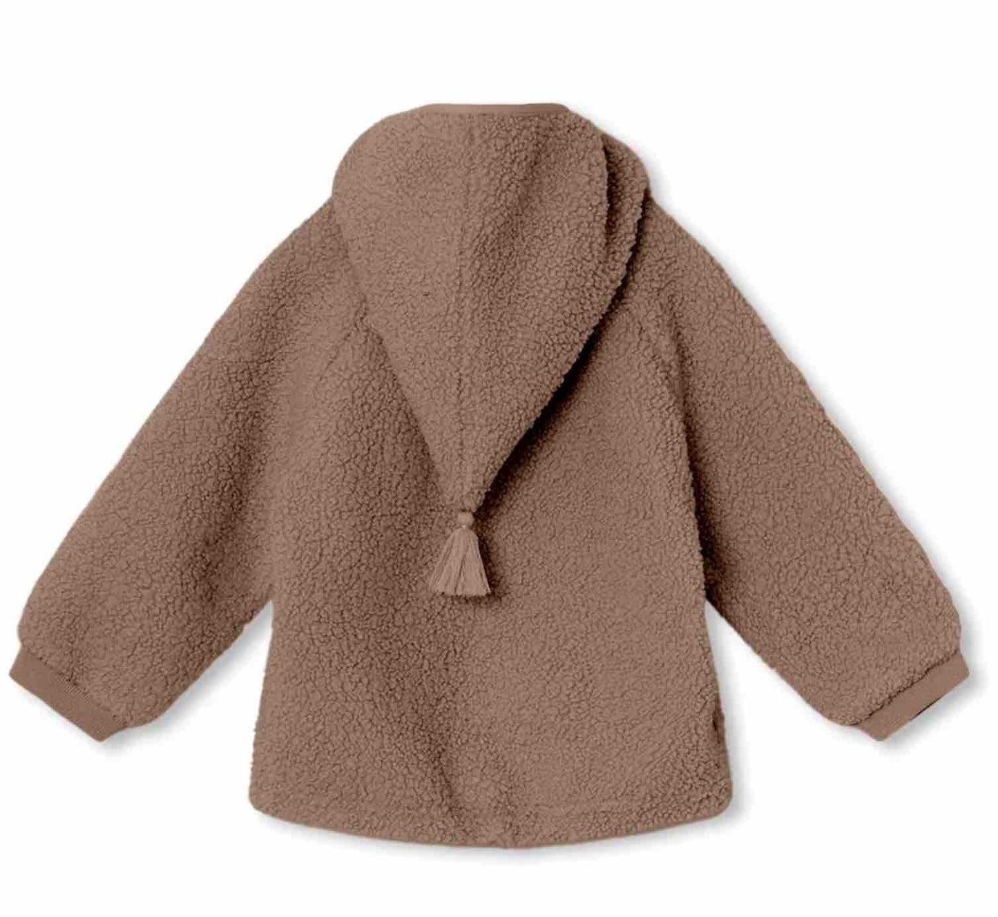 Mini A Ture Liff Teddyfleece Jacket- Brownie