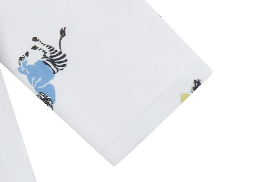 Nest Designs Organic Cotton Long Sleeve Onesie - Hoodie Horsey