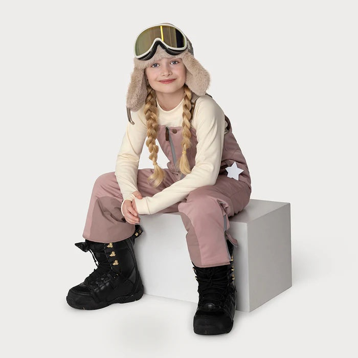 丹麦Mini A Ture- Crister teddy lined winter hood4650-LIGHT PLUM