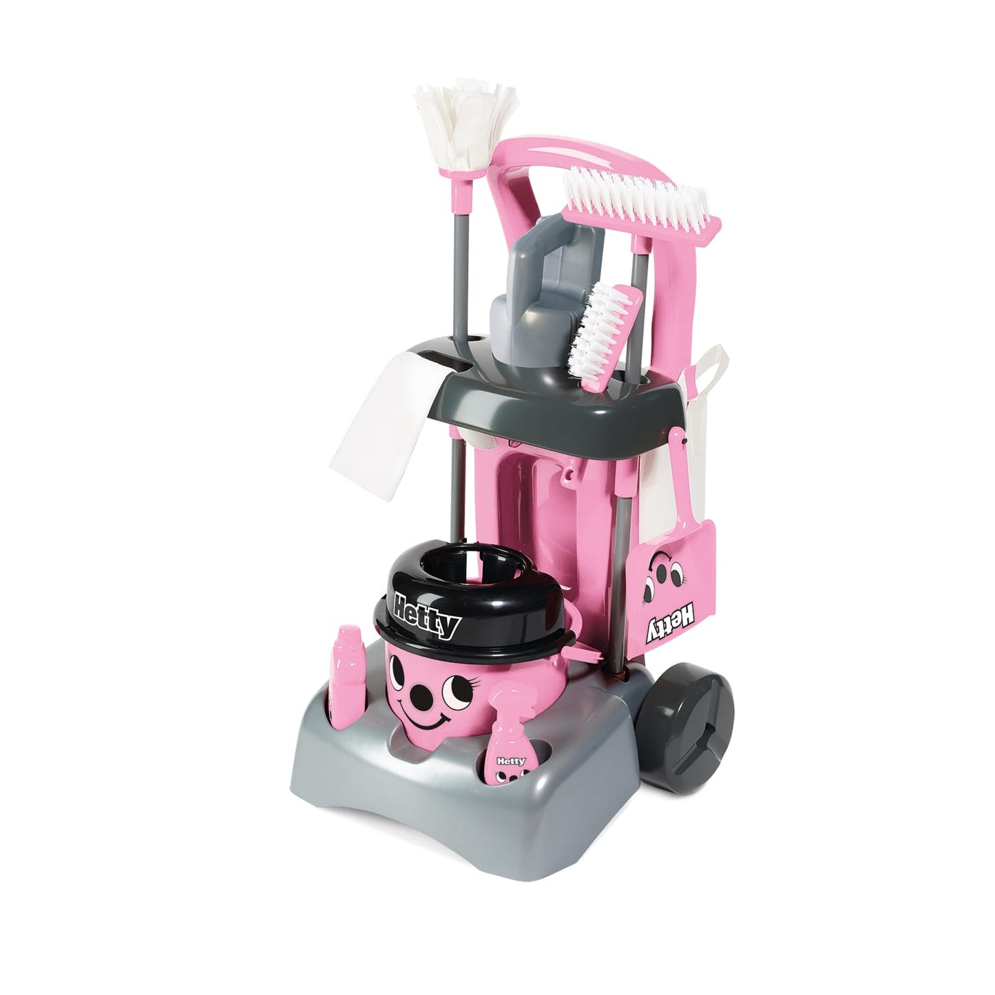 英国Casdon Deluxe Hetty Cleaning Trolley复刻Henry明星产品-Pink