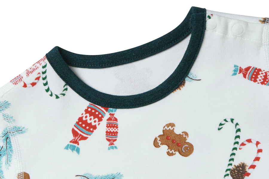 Nest Designs Organic Cotton Long Sleeve Onesie - Christmas Day!
