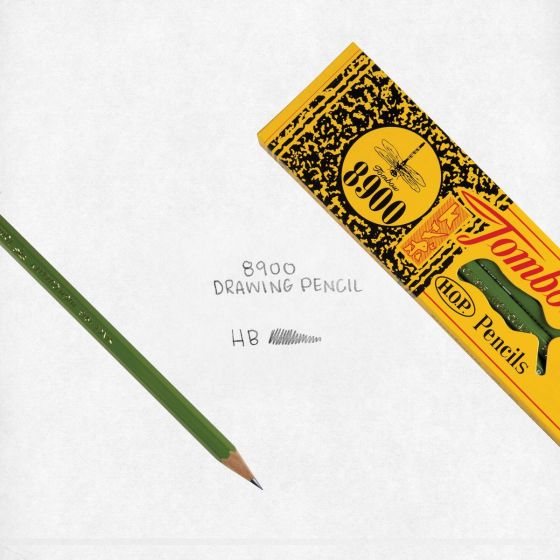 日本百年文具Tombow-8900 Drawing Pencils - 2B