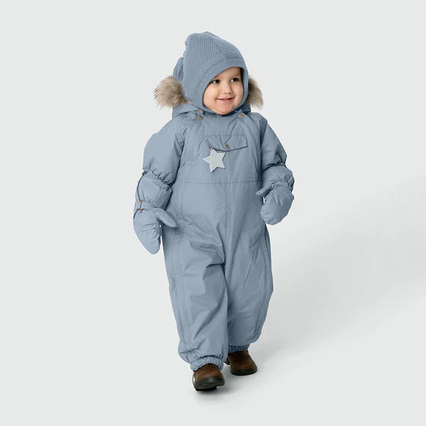 丹麦Mini A Ture- Wisti fleece lined snowsuit FUR5222-CITADEL BLUE