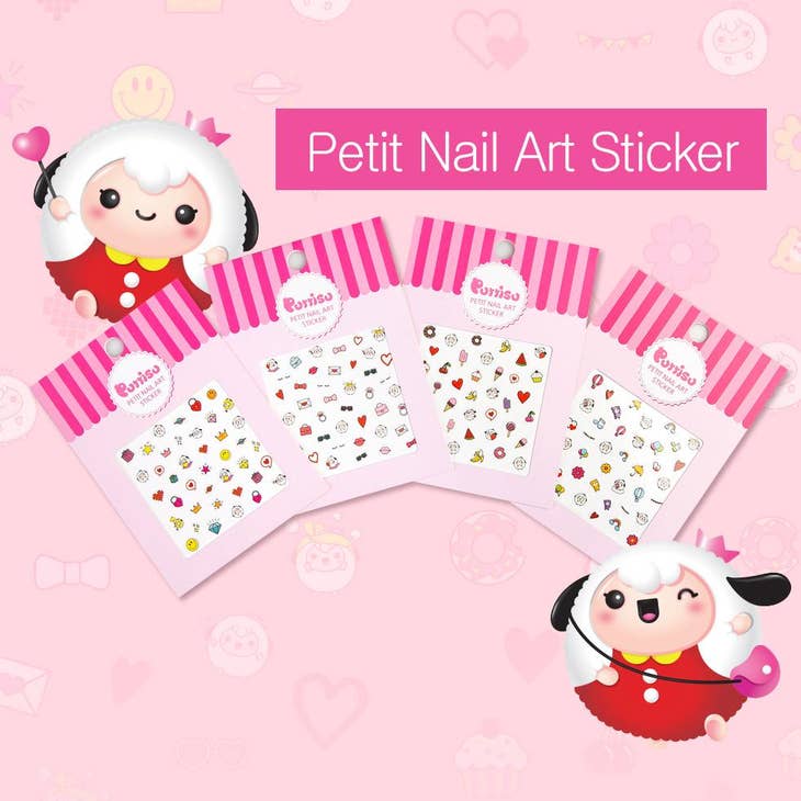 韩国Puttisu-Petit Nail Art Sticker - Mini - 03 Bling Bling