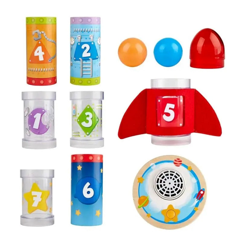 Hape Rocket Ball Air Stacker 空气火箭发射玩具