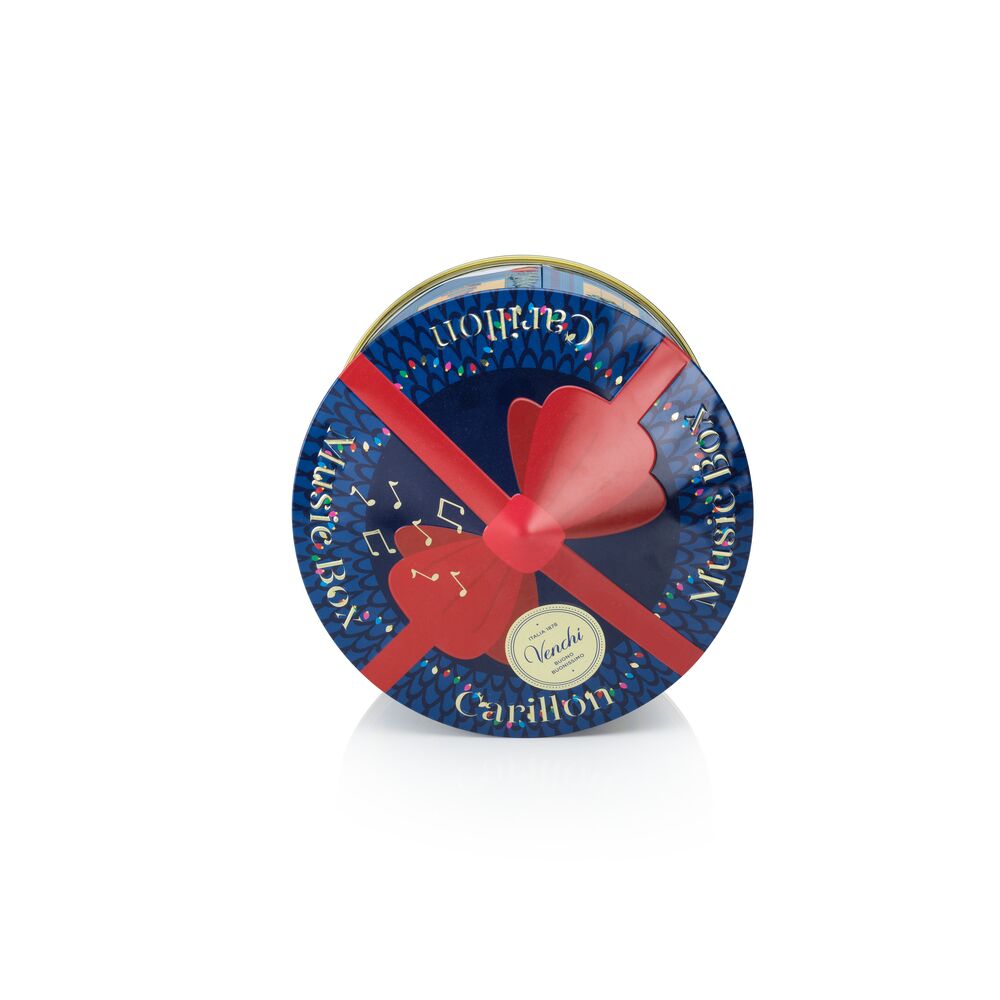 意大利Venchi巧克力-Carillon metal tin Christmas 2023 music box