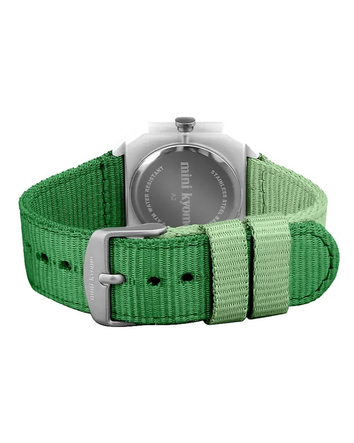 西班牙Mini Kyomo-Green Smoothie watch-日本技术意大利生产