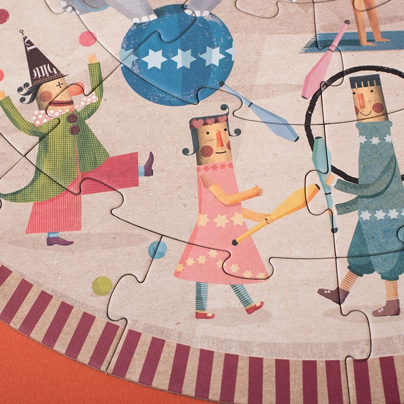 LONDJI Circus Round puzzle