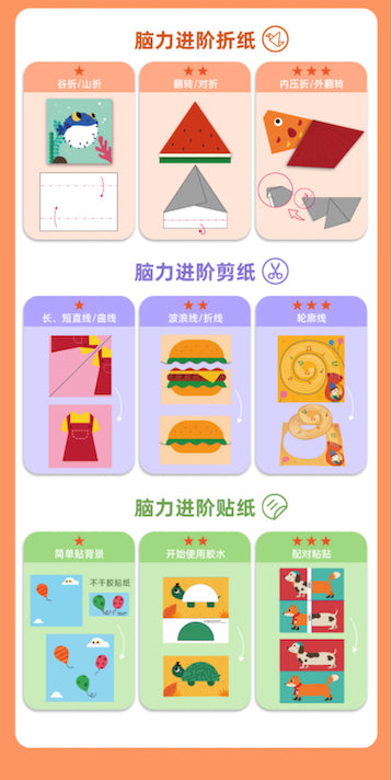 mideer脑力进阶剪纸