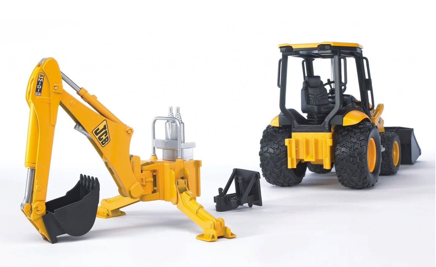 Bruder 02427 JCB MIDI CX Backhoe Loader