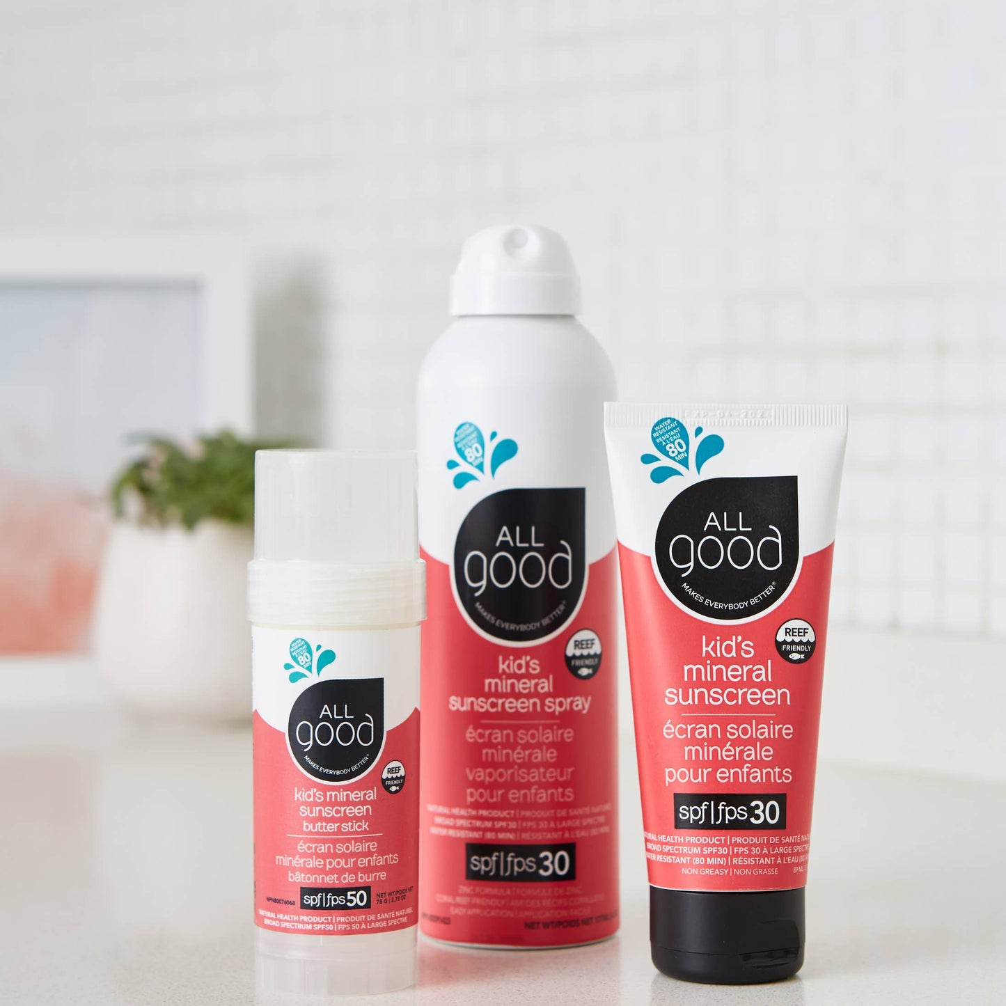 美国All Good Baby & Kid'S Mineral Sunscreen Butter Stick—Spf 50