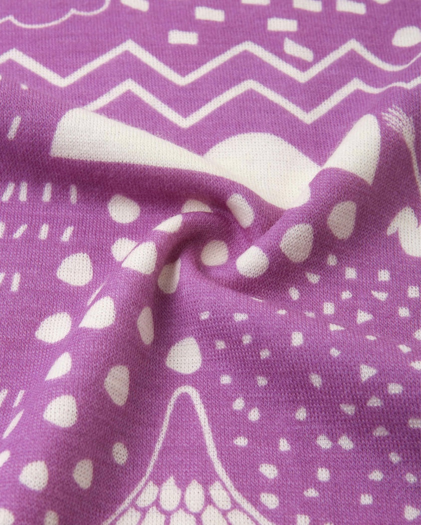 Reima Wool & Lyocell Thermal Set - Trivsam MAUVE PINK