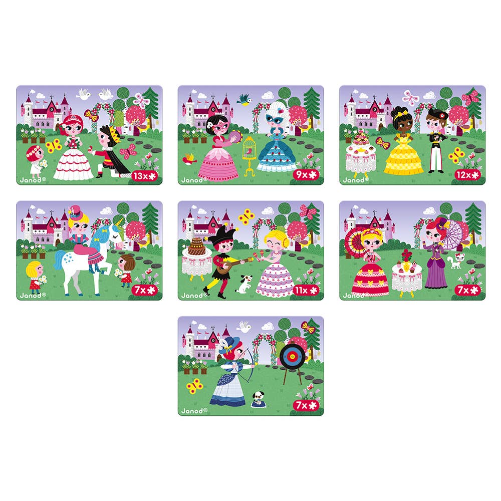 法国Janod Magneti'book - Princesses
