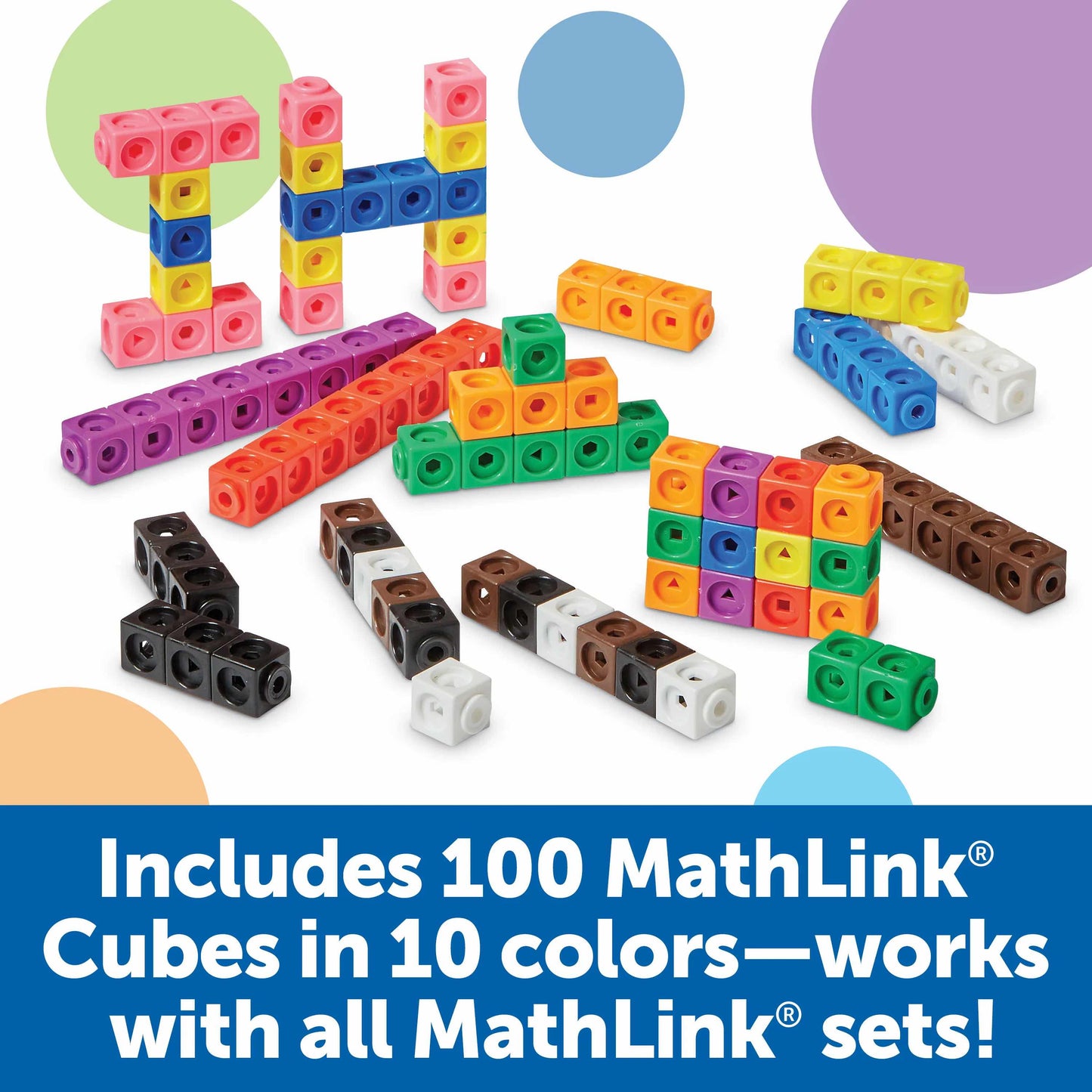 美国Learning Resources STEM Explorers‚ Mathlink Builders