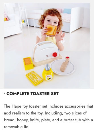 Hape Pop-up Toaster Set玩具面包机套装
