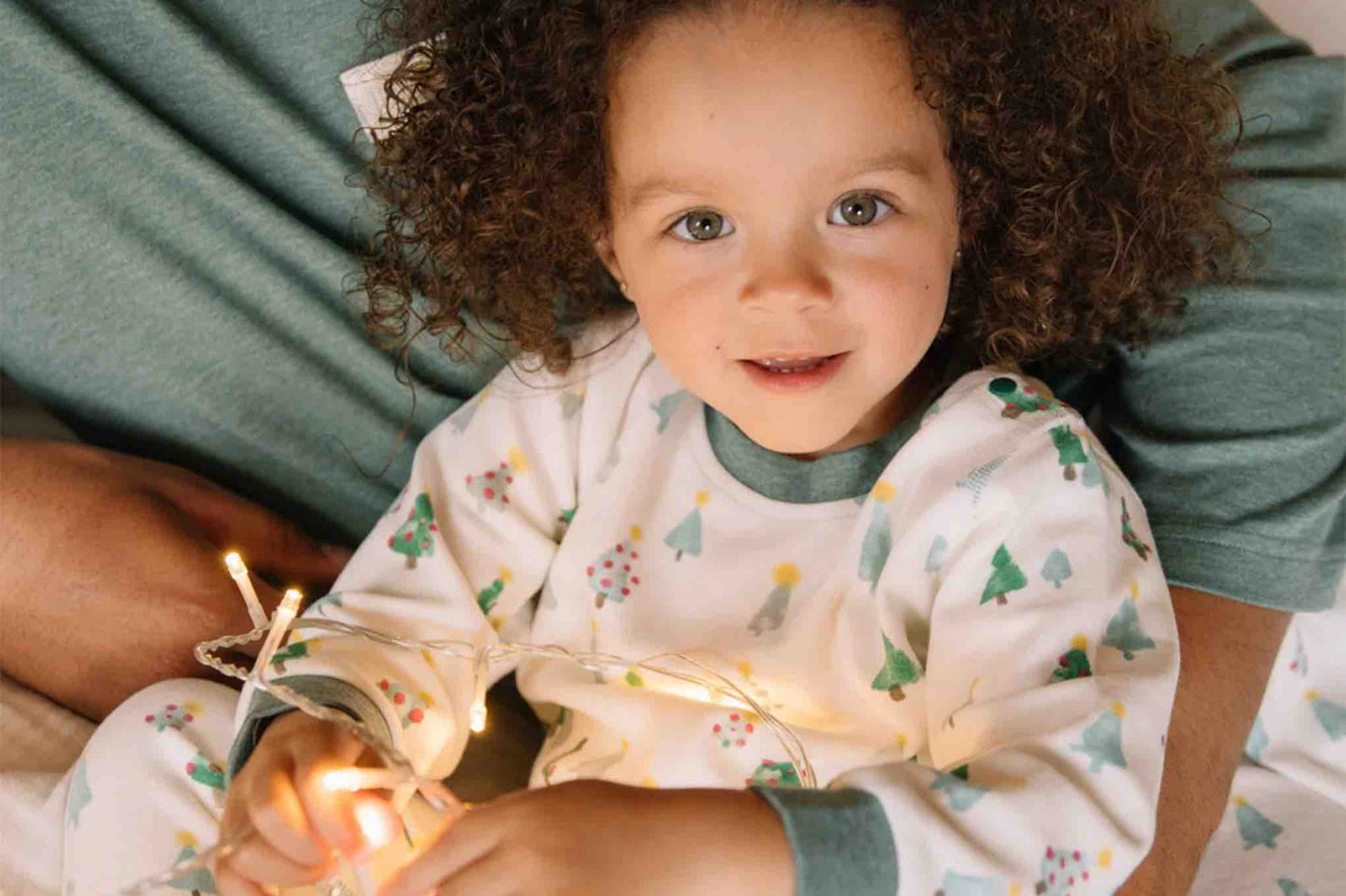Nest Designs Organic Cotton Two-Piece PJ Set - Twinkle Trees