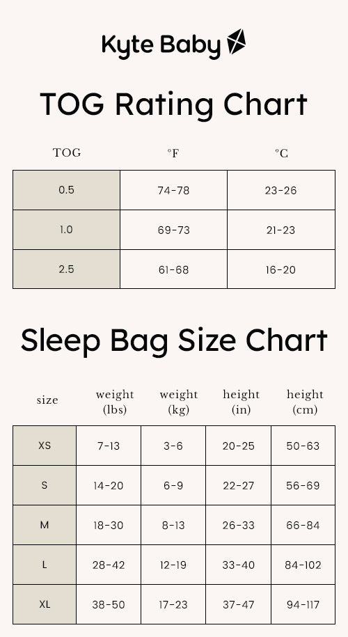 Kyte Sleep Bag in Oat 1.0