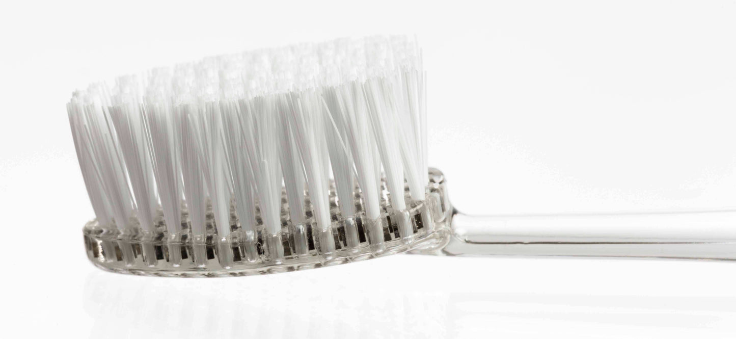 美国RADIUS Pure Brush Toothbrush - 6 Mo+-宽头牙刷,刷的更干净