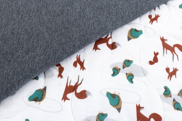 Nest Designs Bamboo Duvet Cover(Crib) - Fox Tots