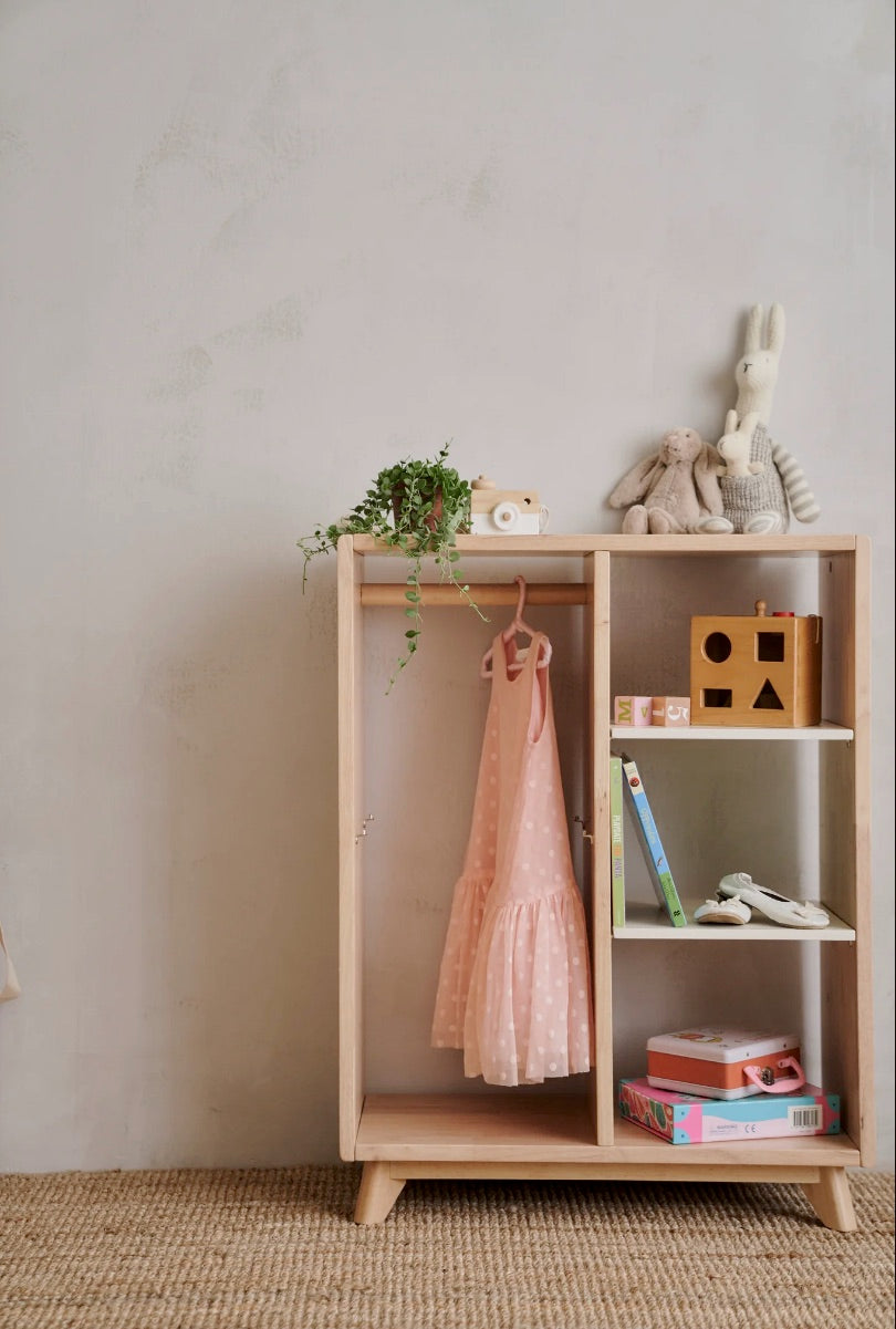 MesaSilla网红实木Multi-purpose modular storage unit