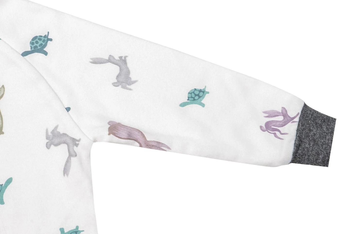 Nest Designs-Avocado Bamboo Long Sleeve Footed Sleep Bag 1.0 TOG - The Tortoise & The Hare