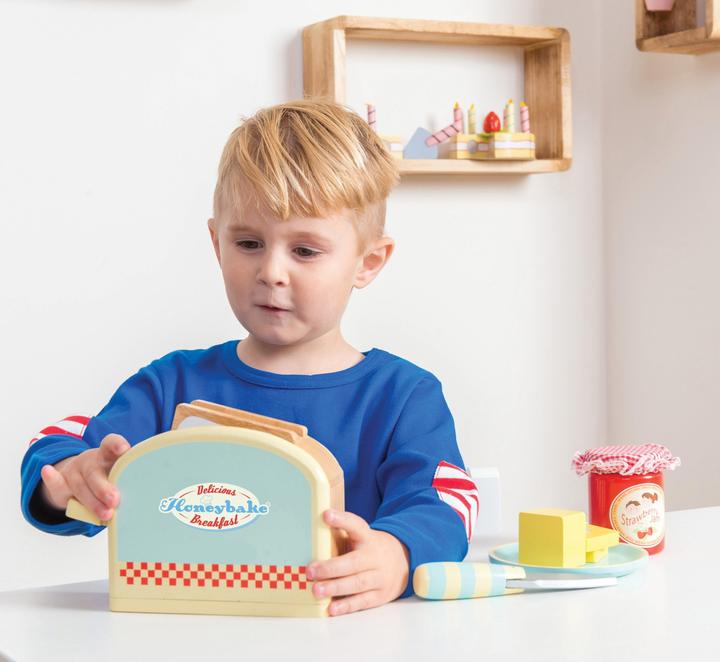 英国Le Toy Van木质面包机套装