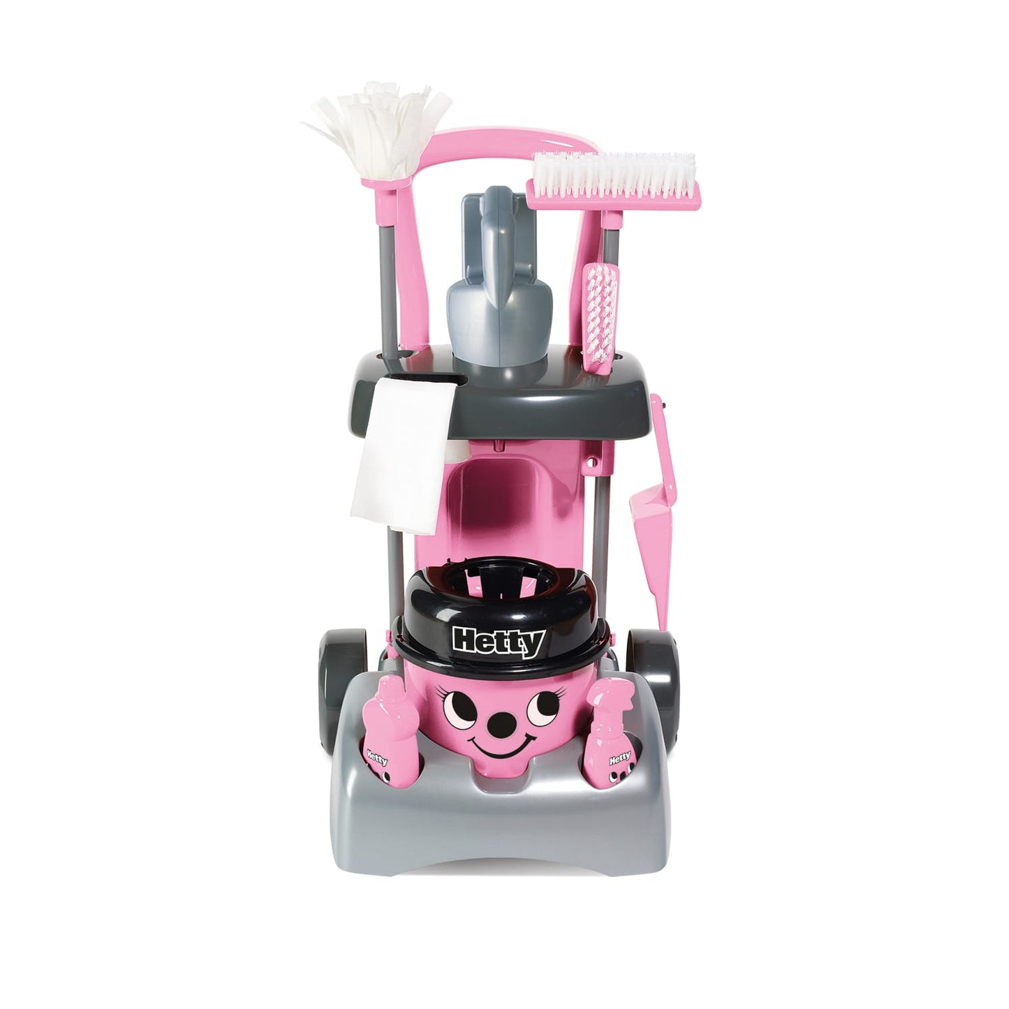 英国Casdon Deluxe Hetty Cleaning Trolley复刻Henry明星产品-Pink