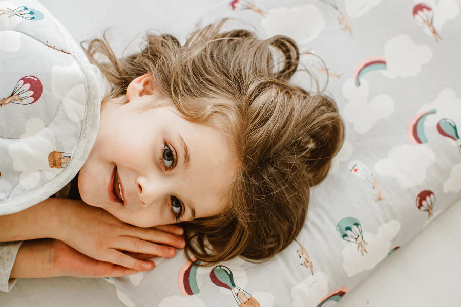 Nest Designs Bamboo Jersey Toddler Pillow and Pillowcase (Medium 55X 35) - Meerkats Away!